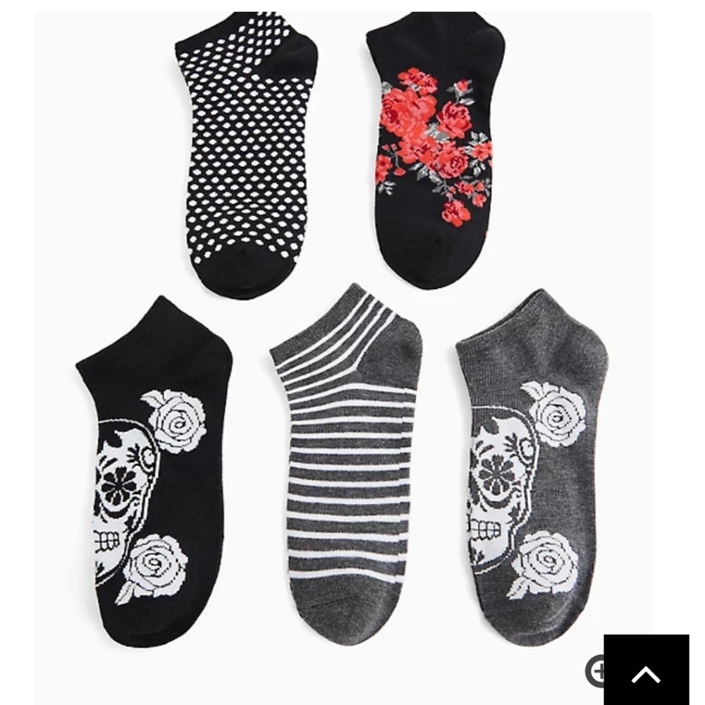 🆕DIA DE LOS MUERTOS ANKLE SOCKS PACK - PACK OF 5